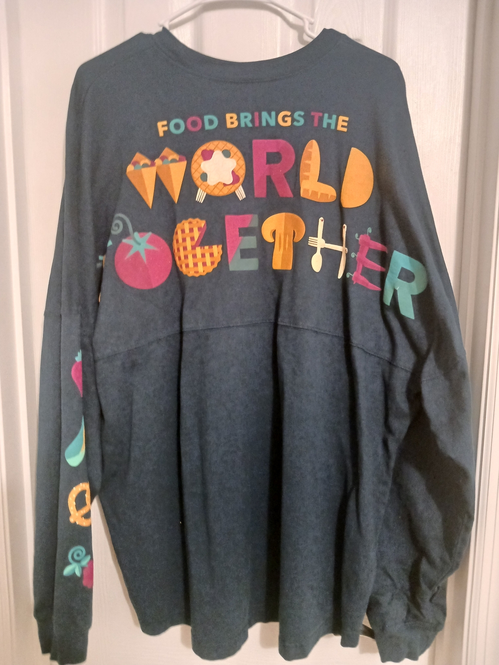 Epcot Dark Green Intl. Food & Wine Festival Spirit Jersey 2022- 2XL